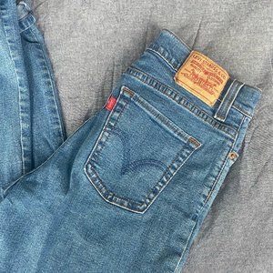 Levi’s 512 Perfectly Slimming Cropped Bootcut Jeans Size 6